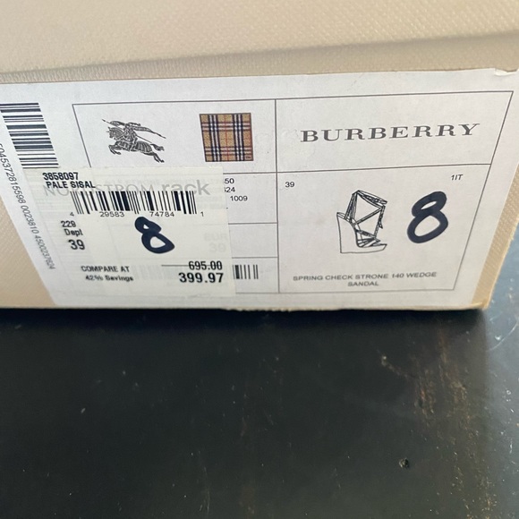 Burberry sandals - Picture 4 of 4